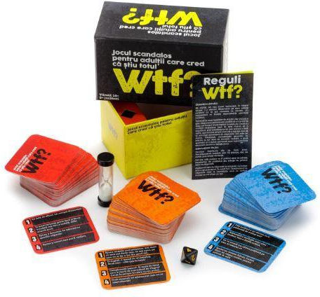 Joc de Societate WTF? pentru 3-8 Jucători 18+ Ani Gameology