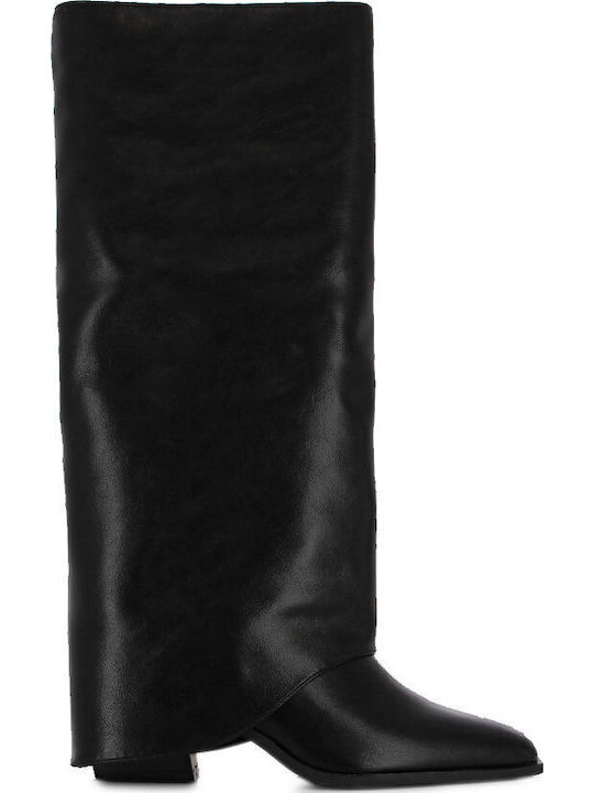 Cizme dama cu toc înalt Negre