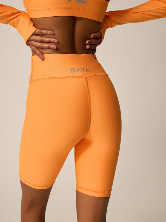 Women's Bike Leggings Firming Orange