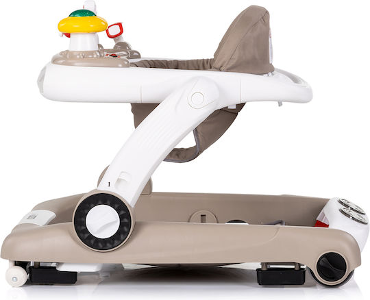Chipolino Baby Walker with Music for 6+ Months Beige