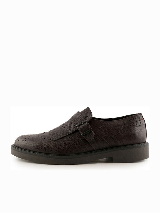 Δερμάτινα Ανδρικά Oxfords Μπορντό