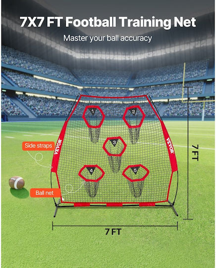 Vevor Soccer Net 213.36x213.36cm