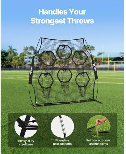 Vevor Soccer Net 243.84x243.84cm