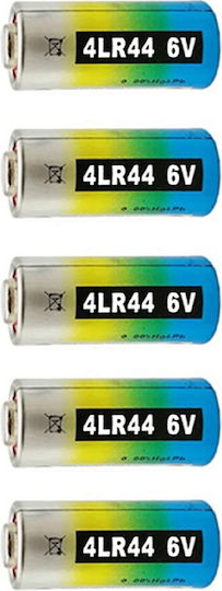 Helmer Alkaline Batterien 4LR44 6V 5Stück 476A