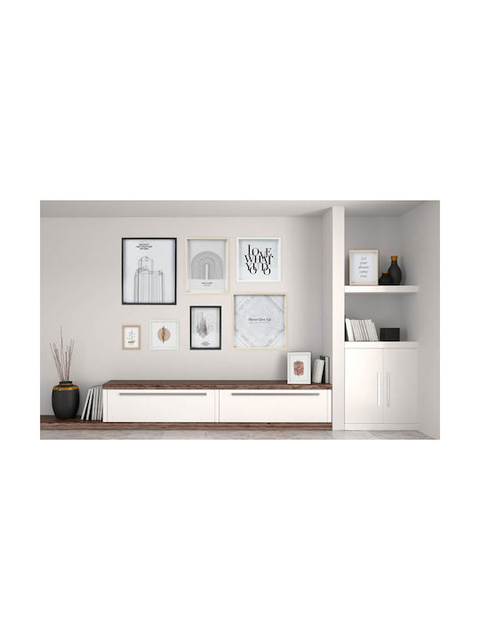 Ankor Wooden Photo Frame with Grey Frame