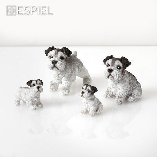 Espiel Decorative Dog Polyresin 6x4x7cm 1pcs