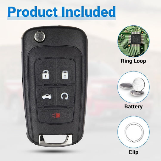 Cheie Auto pentru Chevrolet Captiva / Cruze / Malibu / Orlando / Aveo / Scânteie