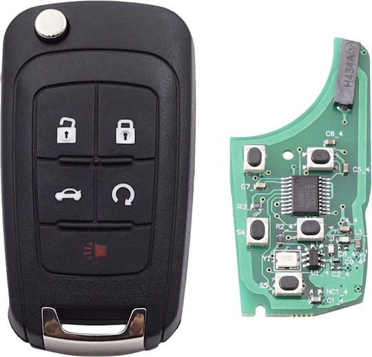 Cheie Auto pentru Chevrolet Captiva / Cruze / Malibu / Orlando / Aveo / Scânteie