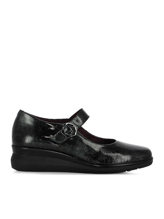 Damen Ballerinas in Schwarz Farbe