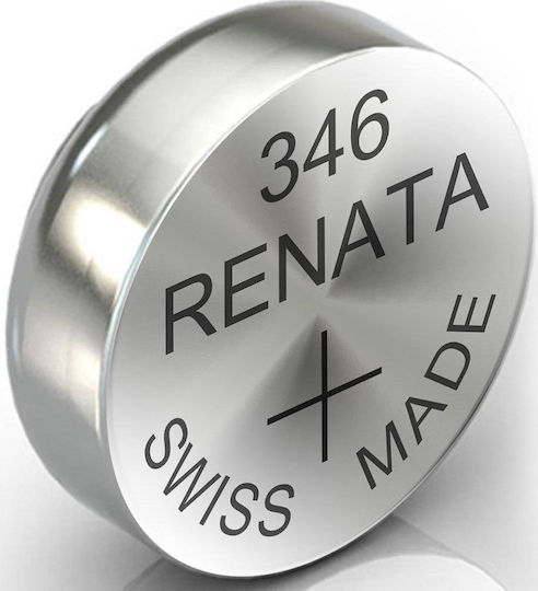 Renata 346 Μπαταρίες Silver Oxide Ρολογιών SR712 1.55V 10τμχ