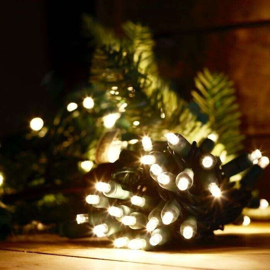 30 Lights LED 3m. Green Battery in String 2pcs