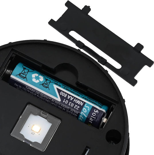 vidaXL Set of 2 Solar Lights Street Warm White with Photocell 18cmx18cmx50cmcm