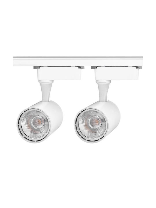 30w LED Alb Natural Spot cu 10 Lumini în Culoare Alb