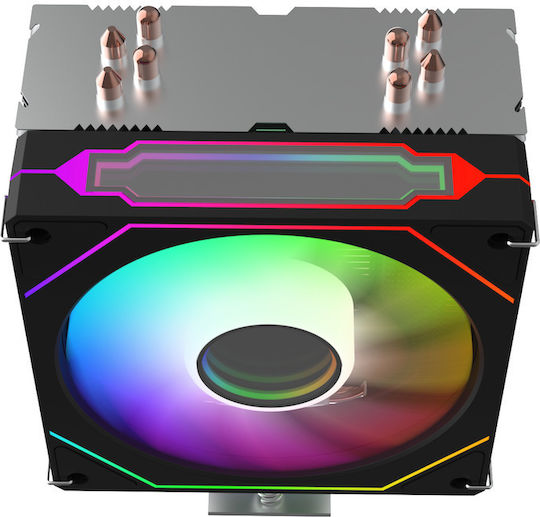 ProGaming PGS4A Cooler Procesor pentru Socket /A/M/4/A/M/5/1/2/0/0/1/1/5/x/1/7/0/0/ cu ARGB Iluminare