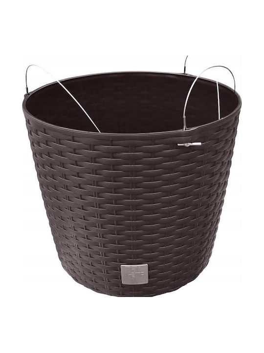 Prosperplast Hängend Übertopf Metall Braun 25.6x25.6εκ.