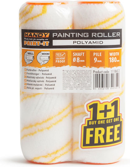 Handy Paint Roller Polyamide 180 Mm 2 Pcs Pack