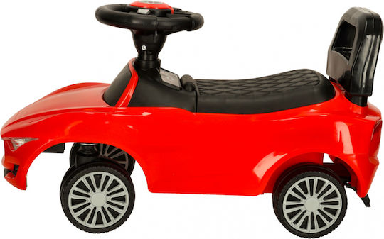 ikonka Premergător Mașinuță Ride On cu Sunete KX4411_2 Roșie