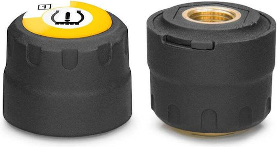 Techstar Tpms Sensor Set Bluetooth Motorcycles Tire Pressure Monitoring Compatible Android Ios