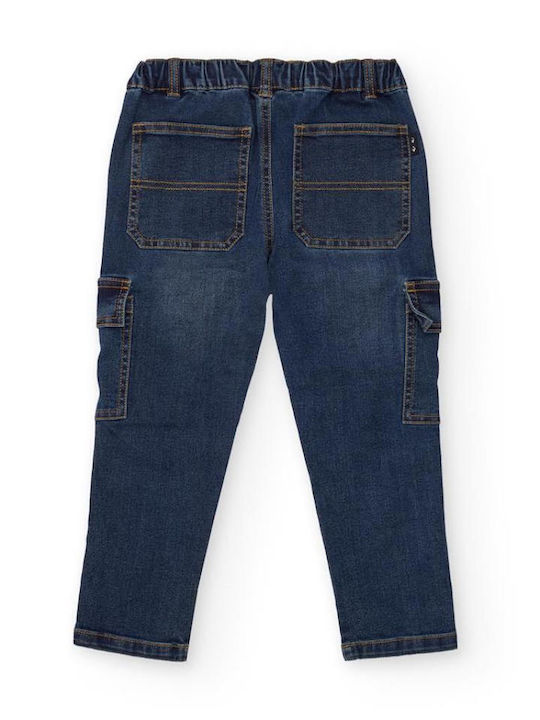 Παιδικό Παντελόνι Cargo Denim Blue