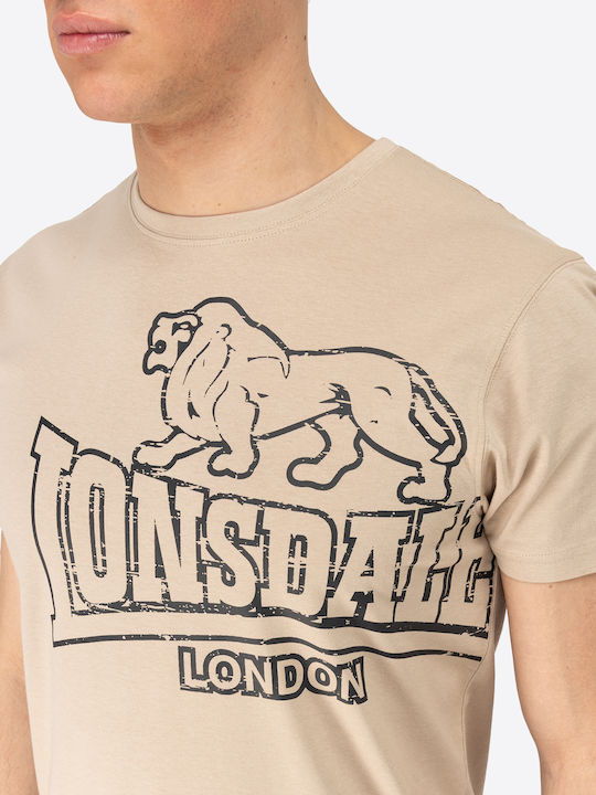 Langsett Тениска Sand/black