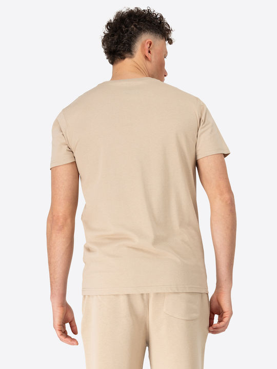 Langsett Тениска Sand/black