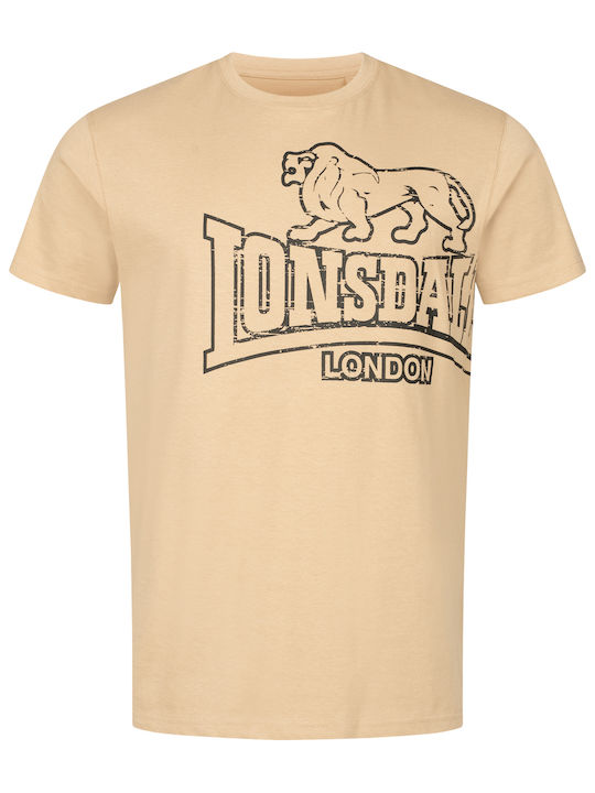 Langsett Тениска Sand/black
