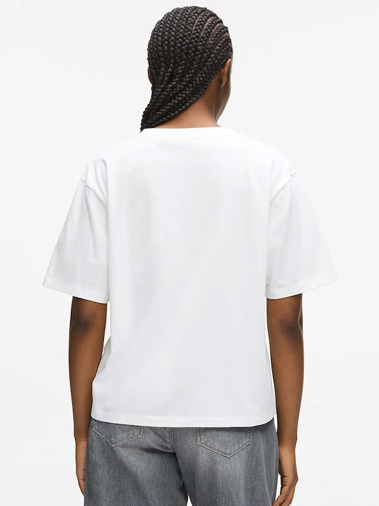 Damen T-Shirt Weiß
