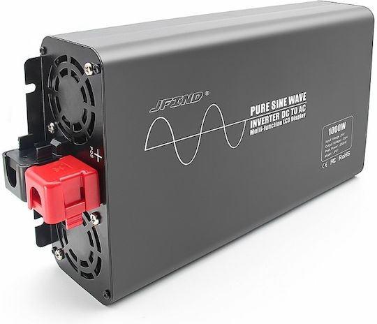 Invertor Auto Unda sinusoidală pură 1000W pentru Convertirea 24V DC în 220V AC
