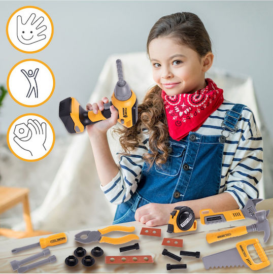 MalPlay Kinderwerkzeug 3Stück
