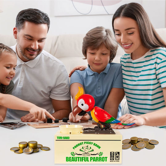 Interactive Piggy Bank Children Parrot Model