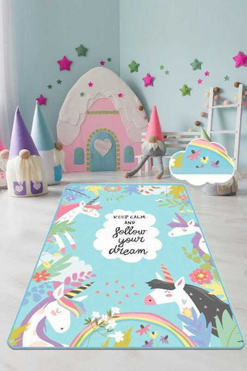 Chilai Home Kids Rug Unicorn Multicolor 150x200cm