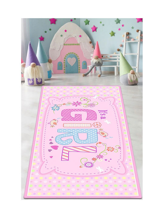 Chilai Home Детско килимче Розов 150x200см