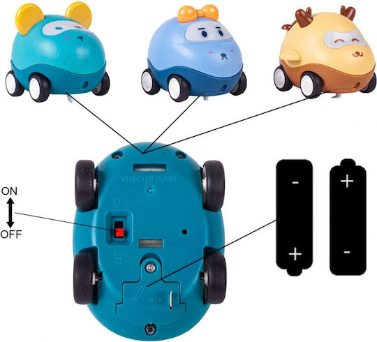 MalPlay Παιδικό Χαλί Cars Πολύχρωμο 50x38cm