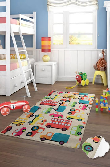 Chilai Home Детско килимче Cars Бежов 100x150см