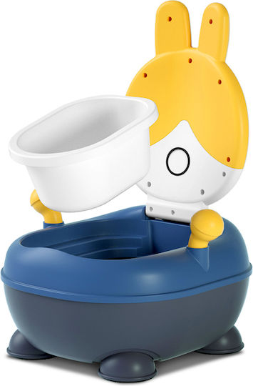 Little Mom Potty Vas cu Capac Albastru