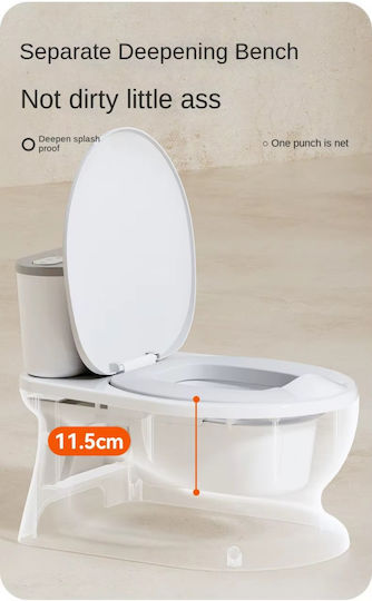 Little Mom Potty Vas cu Sunete & Capac Roz