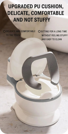 Little Mom Potty Vas cu Capac Verde