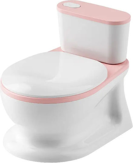 Little Mom Potty Vas cu Sunete & Capac Roz