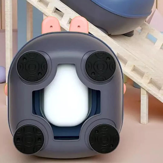 Little Mom Potty Vas cu Capac Albastru