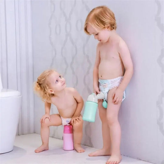 Little Mom Portable Potty with Lid Blue