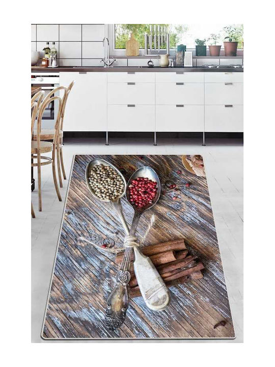 Chilai Home Covoraș de Bucătărie Tip Alergător cu Suport Antiderapant Spice 80x150εκ.