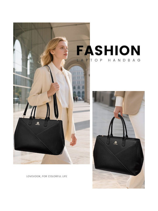 Σετ Γυναικεία Τσάντα Shopper Μαύρη