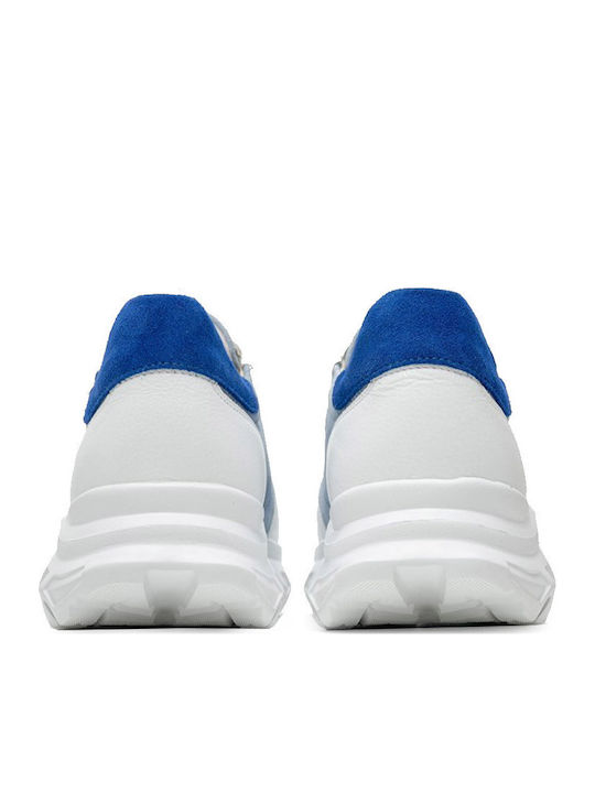 Herren Sneakers White / Blue