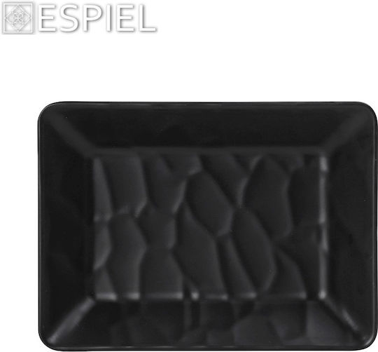 Espiel Farfurie adâncă din Melamină Negru 21cm 6buc Espiel Farfurie adâncă din Melamină Negru 21cm 6buc