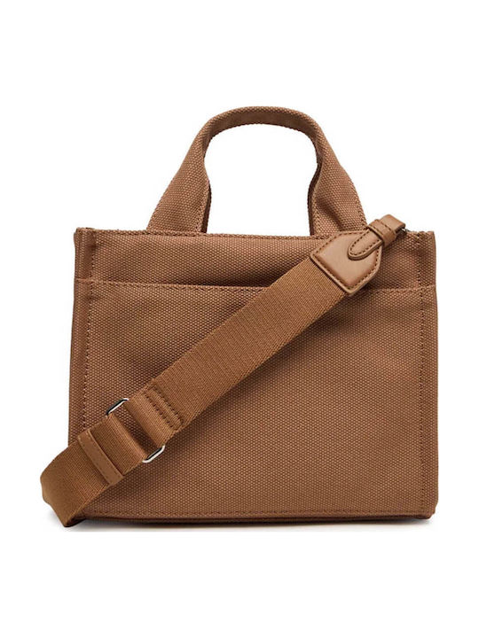Hadlee Fabric Women's Tote Handbag Brown