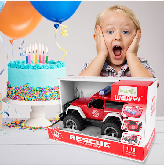 MalPlay Auto 1:16 Feuerwehrauto für 3+ Jahre