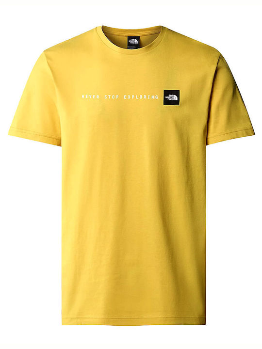 Never Stop Exploring T-shirt Yellow