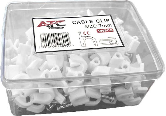 Atc Roka Tsk-7mm White Pe 100pcs