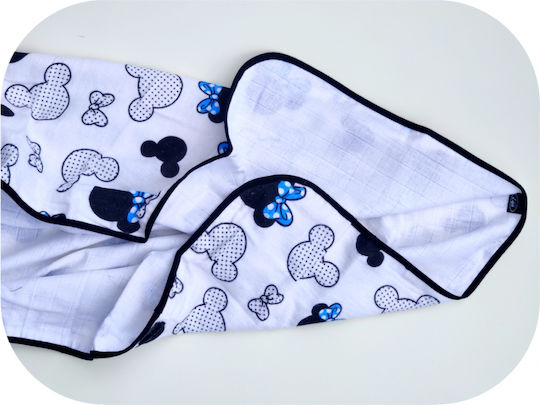 Minnie Mouse Пелена За Бебе 80x80см Minnie Mouse Пелена За Бебе 80x80см