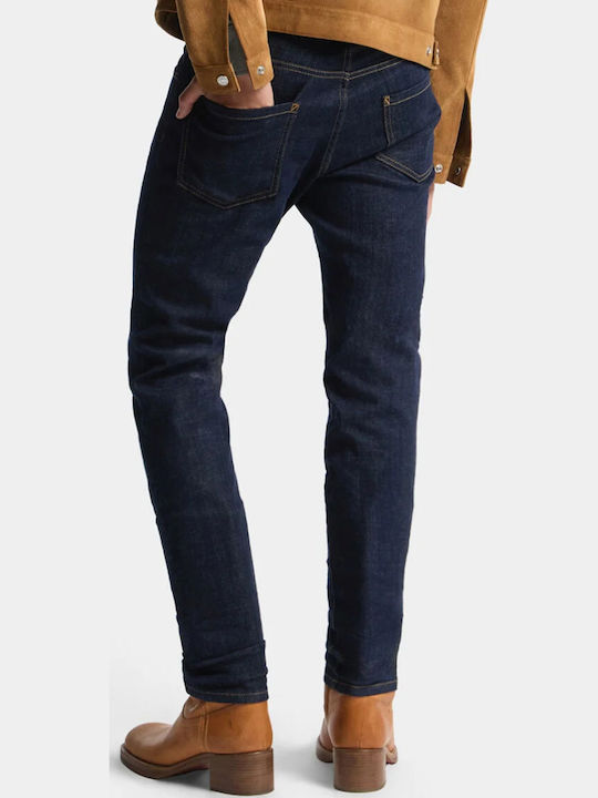 Dsquared2 Men's Straight Navy Blue Jeans Pants
